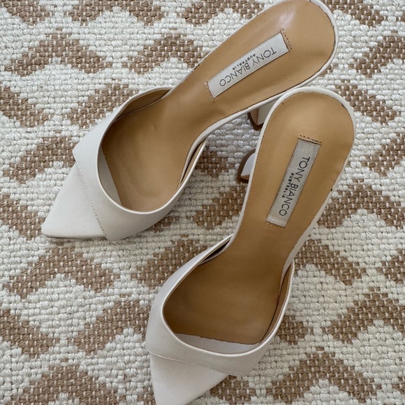 Tony Bianco Shoes - Tony Bianco Elegant White Heels